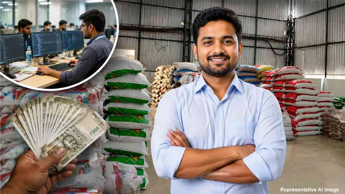 TCS‑এর চাকরি ছেড়ে চালের ব্যবসা, বছরে ২৫ লাখ টাকা আয়ের দাবিতে ভাইরাল পোস্ট