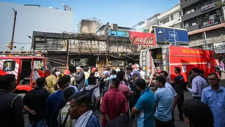 দিল্লির তুঘলকাবাদে ভয়াবহ আগুন, প্রাণ হারালেন ৩ জন