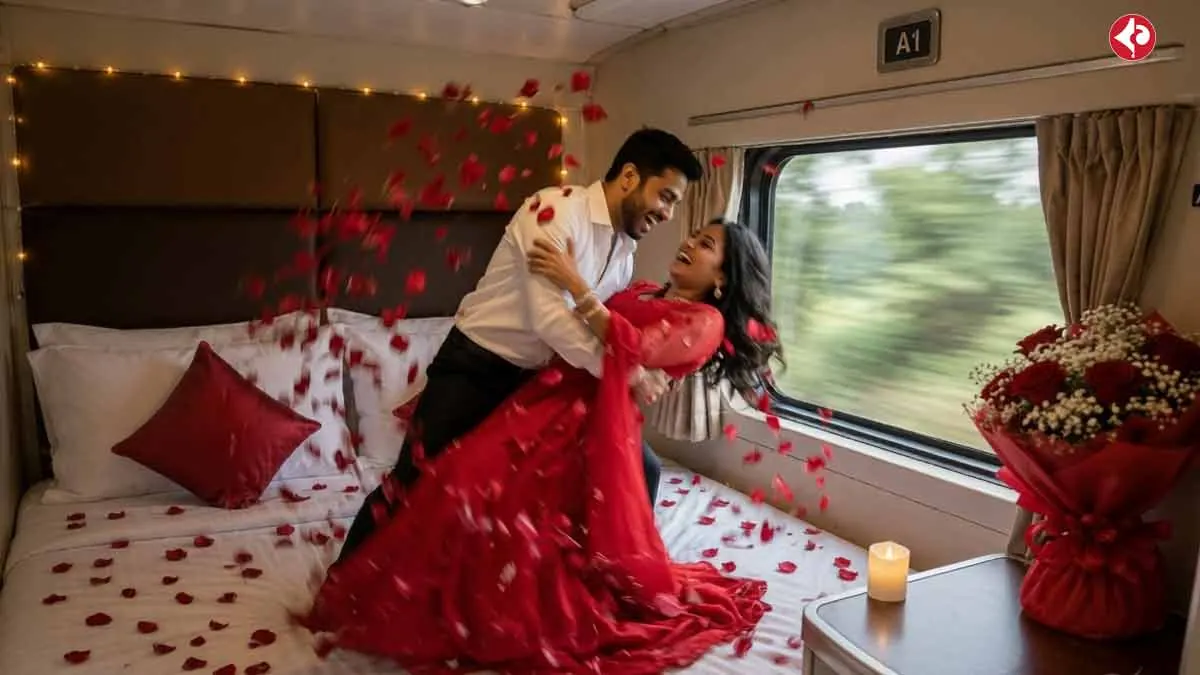 হানিমুন সাজে নন্দীগ্রাম এক্সপ্রেসের এসি কুপ, সাসপেন্ড টিকিট পরীক্ষক