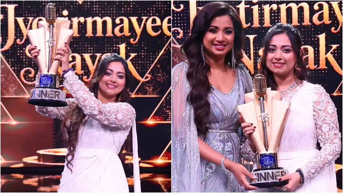 Indian Idol 16‑এর মুকুট জ্যোতির্ময়ী নায়কের মাথায়, রানার‑আপ তনিষ্ক শুক্লা
