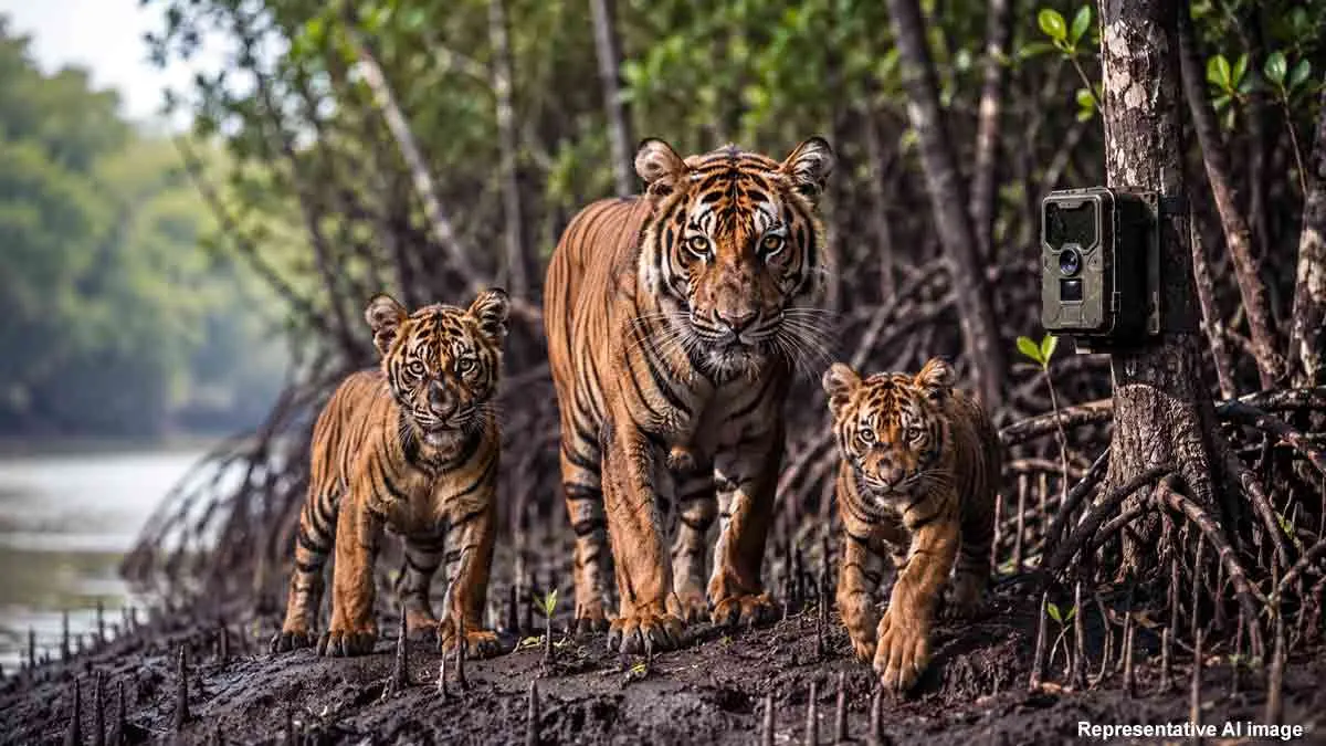 শাবক‑সহ ১২ বাঘিনী ক্যামেরাবন্দি, সুন্দরবনে বাঘের সংখ্যা বাড়ার সম্ভাবনা