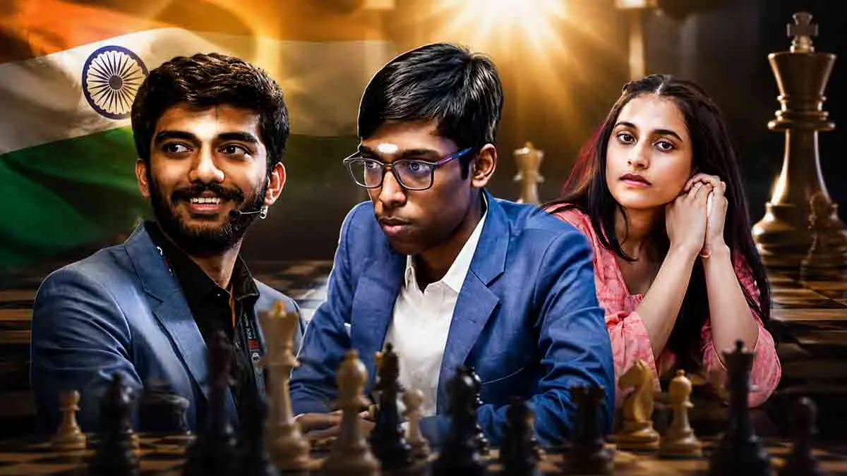 ** FIDE‑এর শীর্ষে ভারতের সোনালি সময়: গুকেশ‑প্রজ্ঞানন্দ‑দিব্যা‑এর সেরার লড়াই