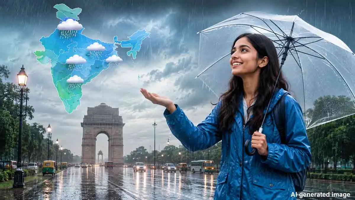 ** ১৪‑১৯ অগাস্টে উত্তরভূমিতে বৃষ্টির ঝড়‑ঝুঁকি, দিল্লি‑সহ বিস্তীর্ণ এলাকায় বৃষ্টির পূর্বাভাস