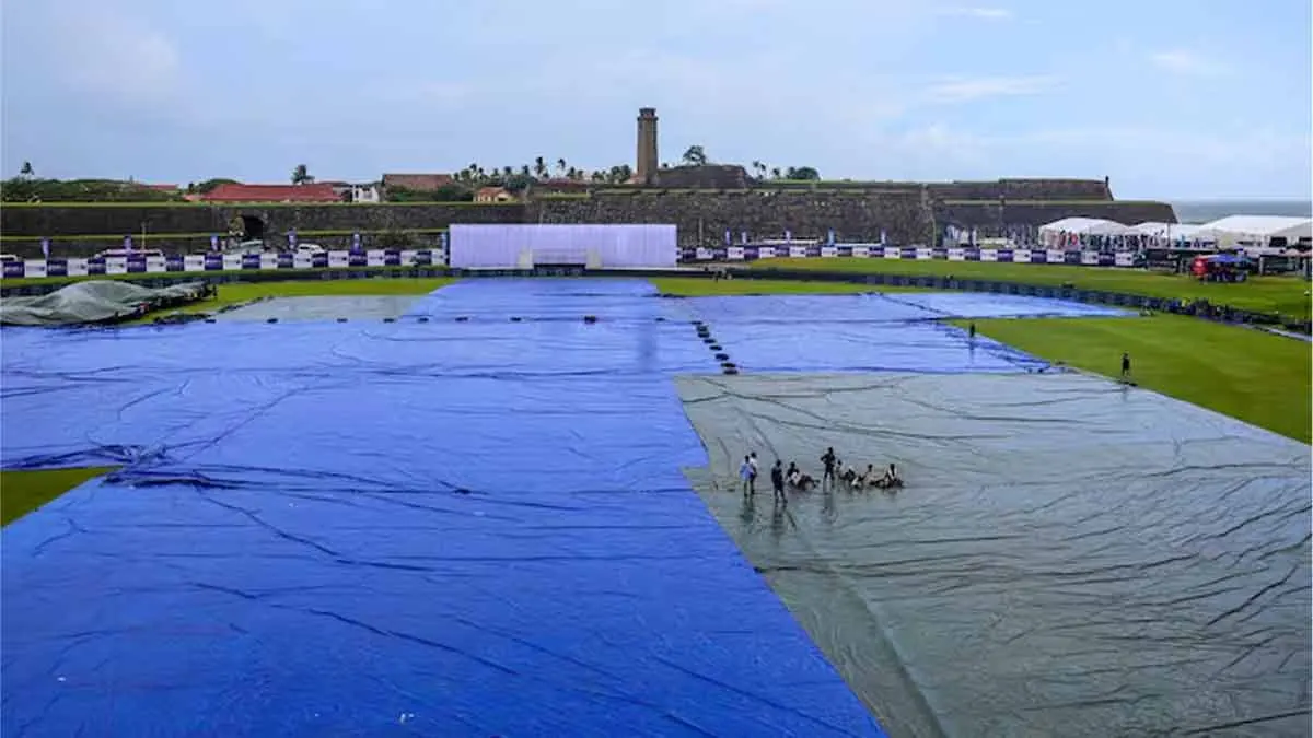 ** ভারত‑শ্রীলঙ্কা প্রথম টেস্টে বৃষ্টির আশঙ্কা, গালে ভেস্তে যেতে পারে ঐতিহাসিক ম্যাচ