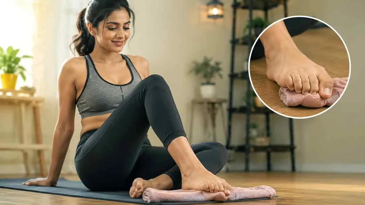 ওষুধ ছাড়া পায়ের ব্যথা দূর? ‘টো কার্ল’ ব্যায়ামই দেবে আরাম