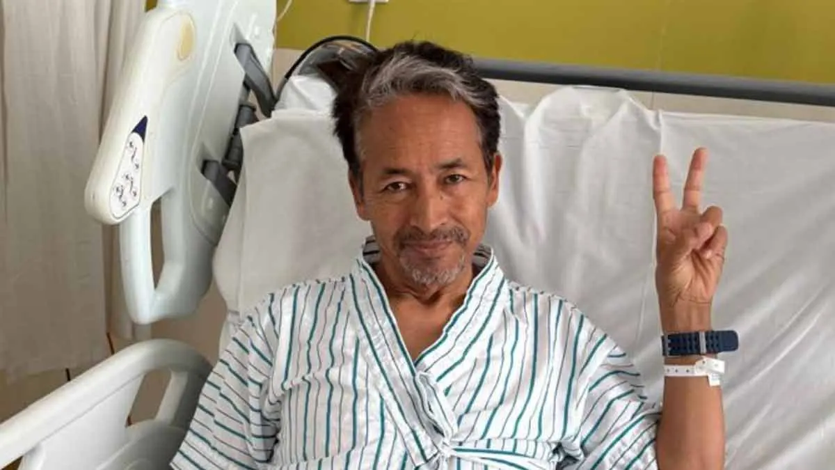 ৩৬ দিন ধারাবাহিক প্রতিবাদের পর পরিবেশকর্মী সোনম ওয়াংচুককে করা হল হাসপাতাল থেকে ছাড়ার ব্যবস্থা
