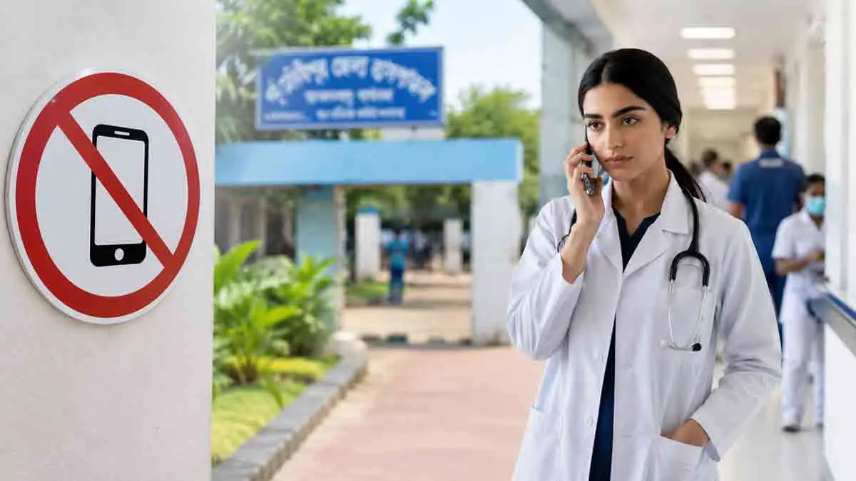 সরকারি হাসপাতালে মোবাইল ব্যবহারে নিষেধাজ্ঞা