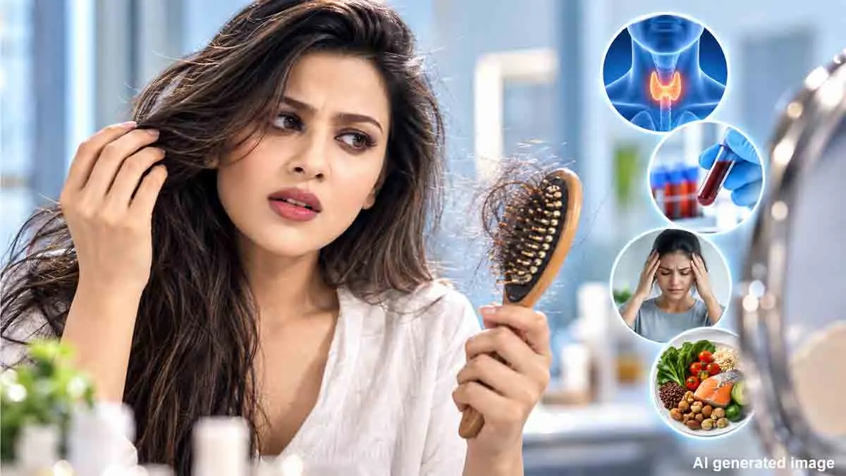চিরুনিতে কি আগের চেয়ে বেশি চুল দেখছেন? সতর্ক হোন, চুল পড়া হতে পারে বড় রোগের সংকেত