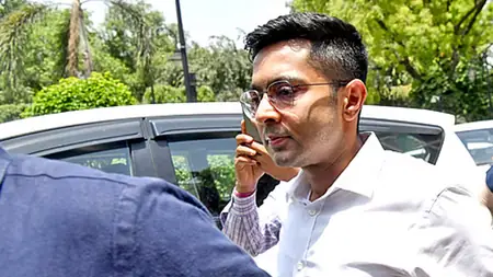 অভিষেকের বাড়িতে পুলিশি তল্লাশি, মেজাজ হারান তৃণমূল নেতা