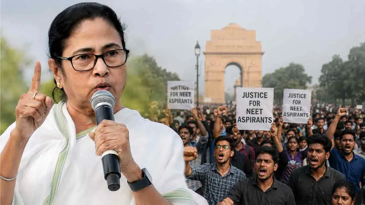 এনইটি আন্দোলনে যোগ দিতে দিল্লি যাচ্ছেন মমতা