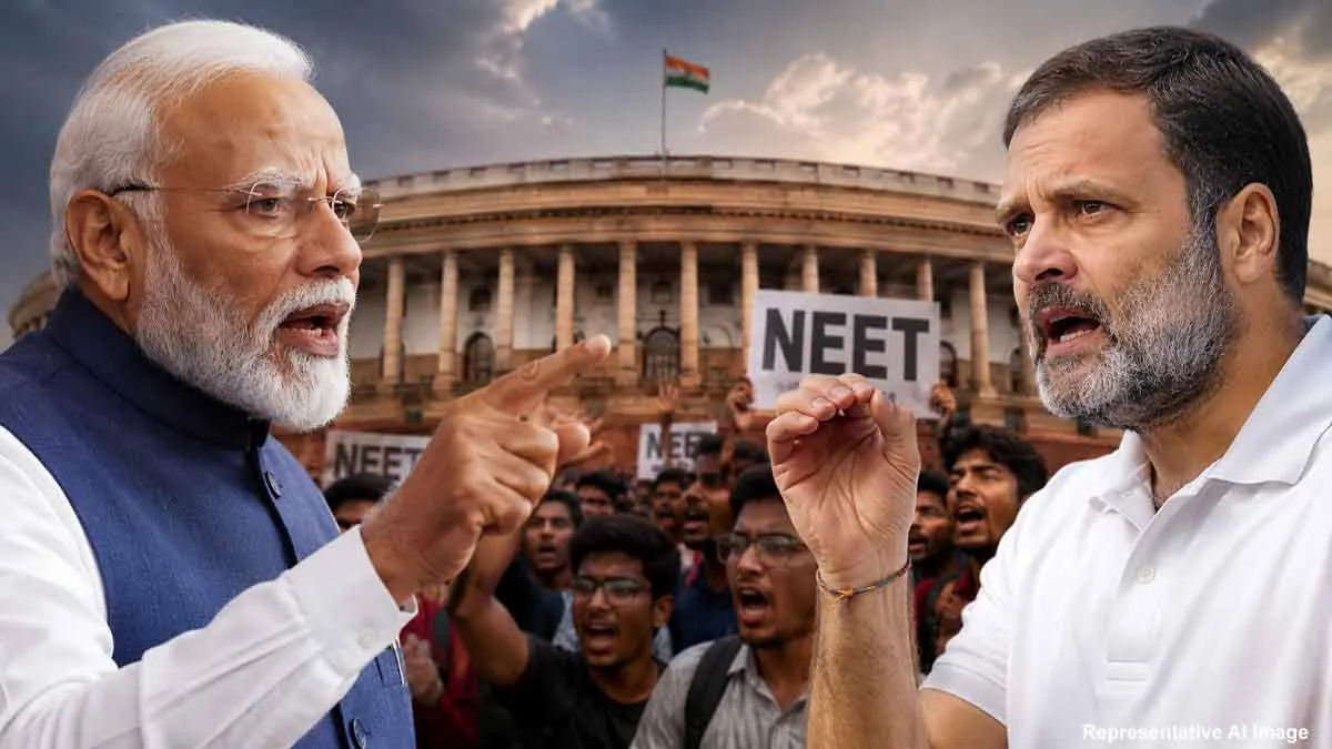 NEET ইস্যুতে সংসদে পুনরায় সংঘর্ষ, সরকার‑বিরোধী দল দ্বিতীয় দফার মহারণে তীব্রতা বাড়াল