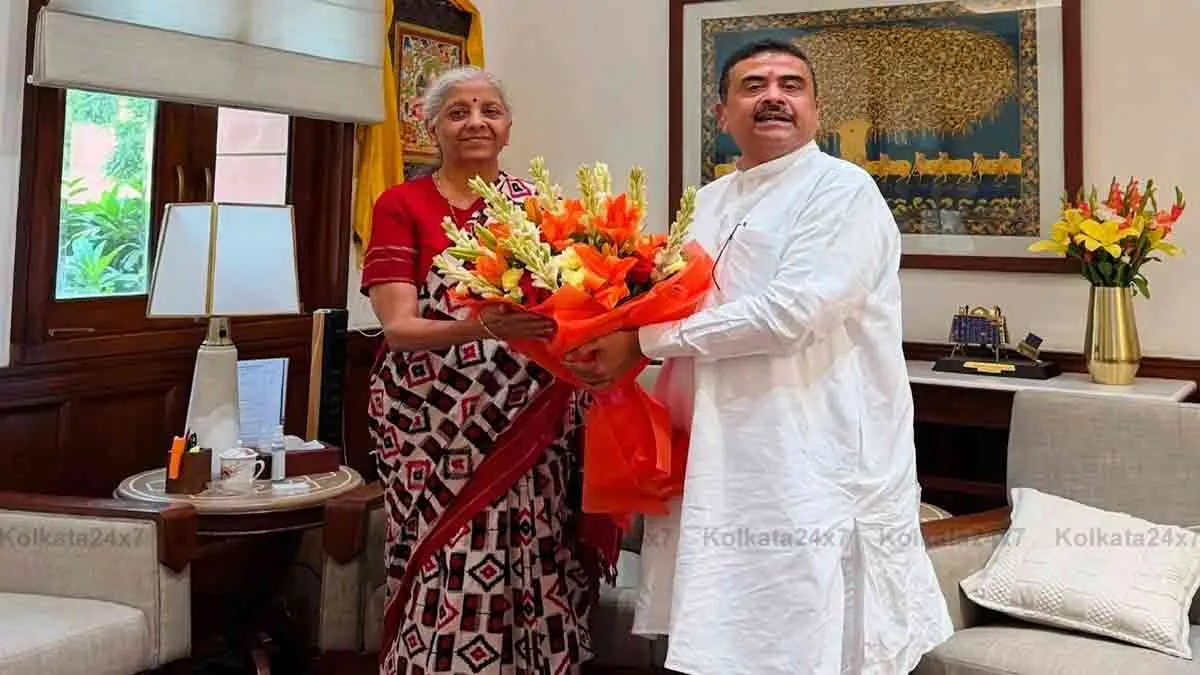 নির্মলা সীতারামনের সঙ্গে শুভেন্দুর বৈঠকে বাংলার চা শিল্প ও শ্রমিক কল্যাণে জোর