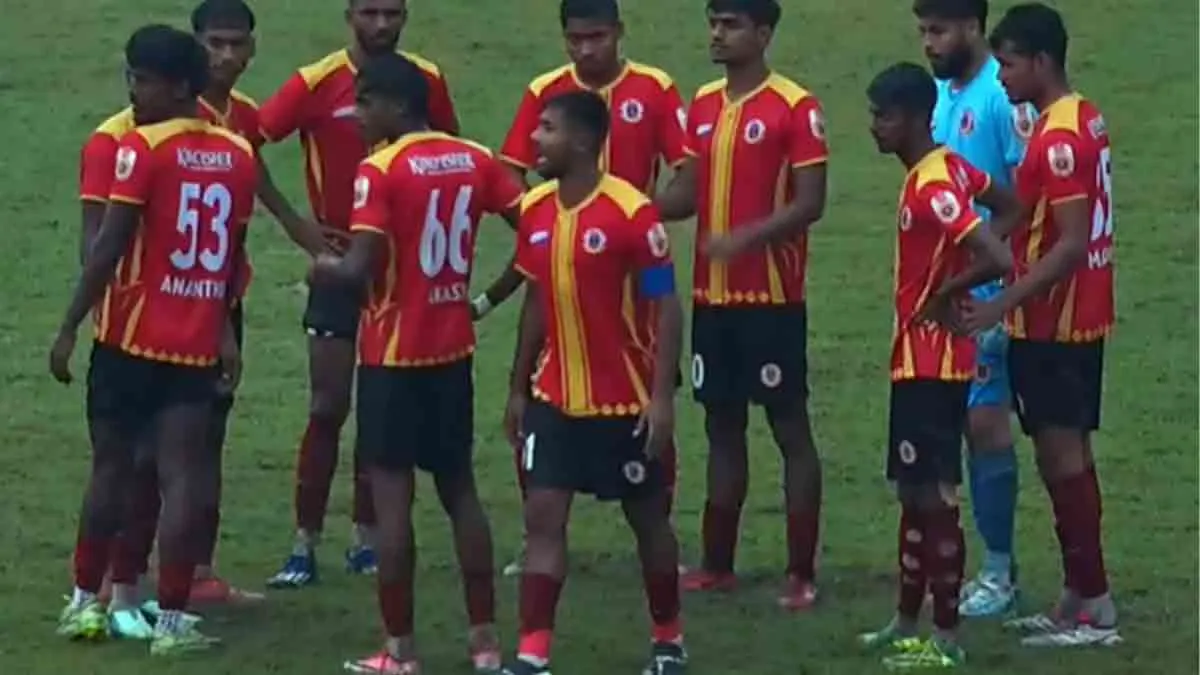বেহালার বিরুদ্ধে ৩‑৩ ড্র! শেষ মুহূর্তের গোলে কোনক্রমে হার বাঁচাল ইস্টবেঙ্গল