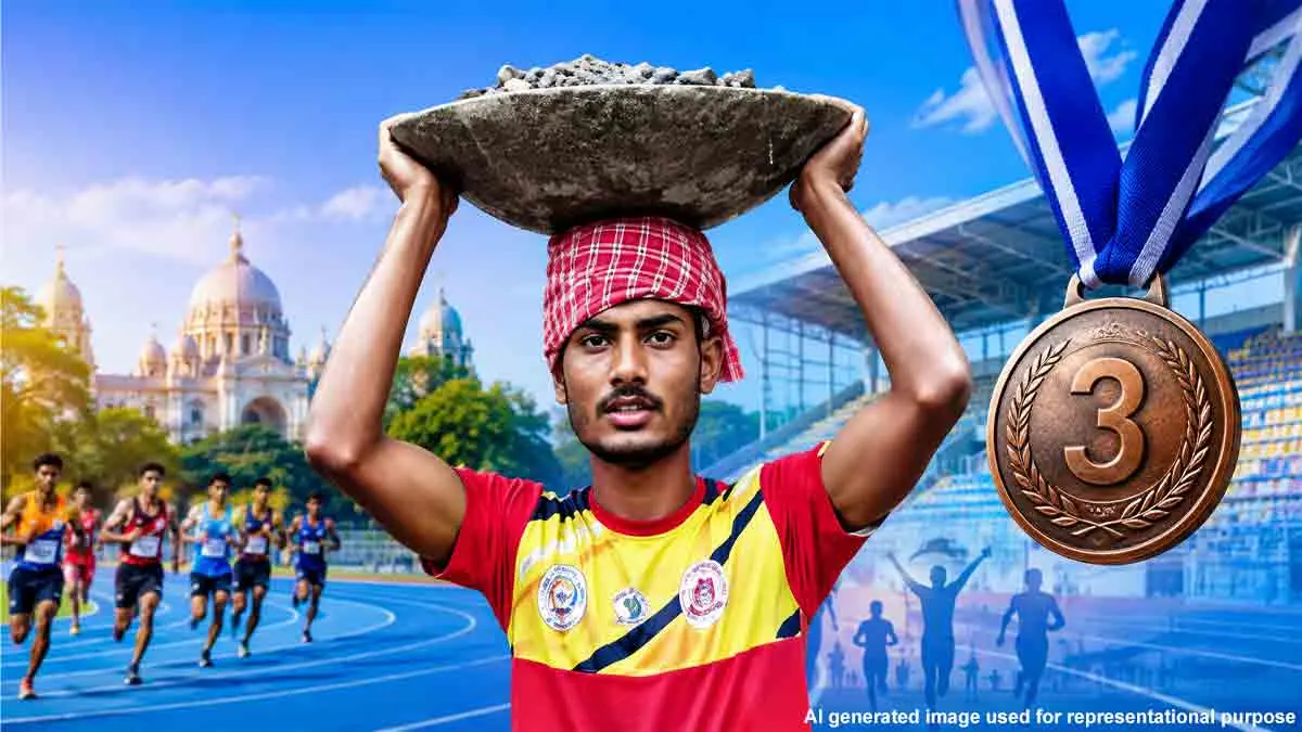 রাজমিস্ত্রির জোগাড়ে ব্রোঞ্জ, মাসুদের সাফল্যে ক্রীড়া পরিকাঠামো প্রশ্নবিদ্ধ