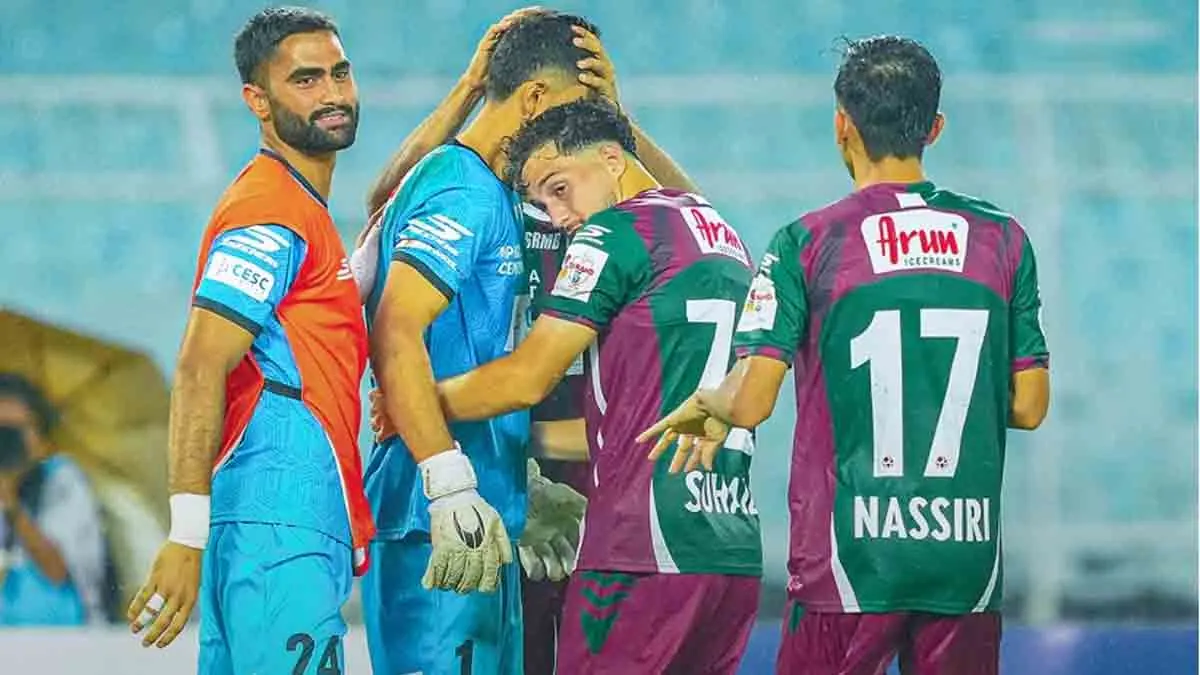 পেনাল্টি শুটআউটে জামশেদপুরকে হারিয়ে ডুরান্ড কাপের সেমিফাইনালে মোহনবাগান