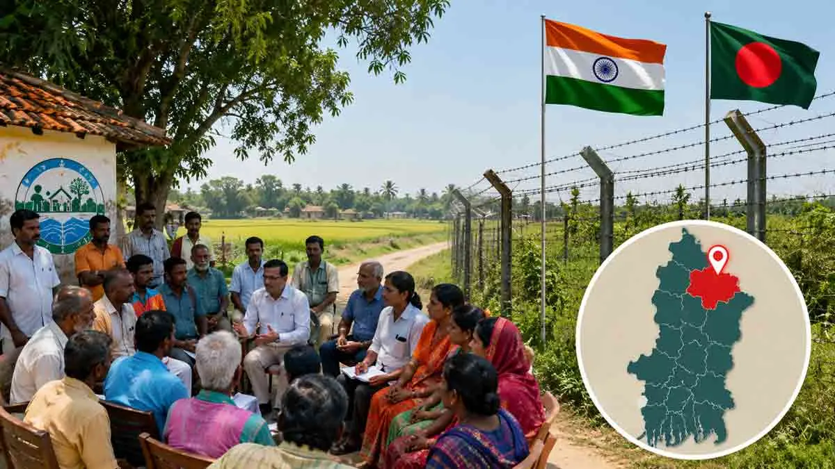 মালদহে বাংলার প্রথম “ভিলেজ অ্যাকশন প্ল্যান” চালু, সীমান্তবর্তী গ্রামগুলোর সার্বিক উন্নয়নে বড় পদক্ষেপ