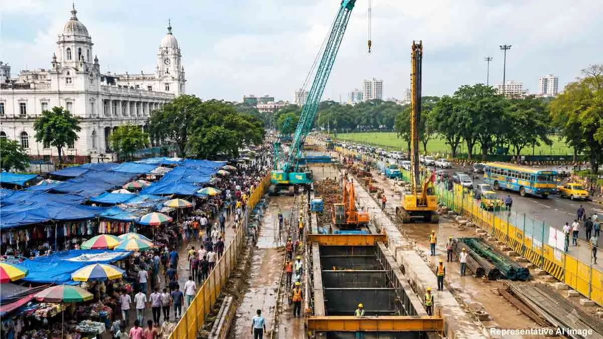 ময়দান মার্কেট সরানোর নির্দেশ, ‘বেগুনি’ মেট্রো লাইনের জট কাটার আশা