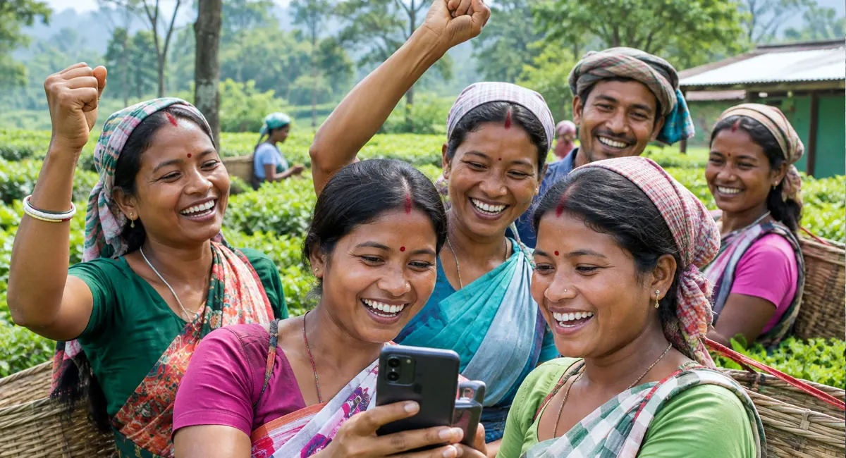 পুজোর মুখে খুশির জোয়ার ডুয়ার্সে, চা-বাগানের শ্রমিকদের হাতে ২০ শতাংশ বোনাস