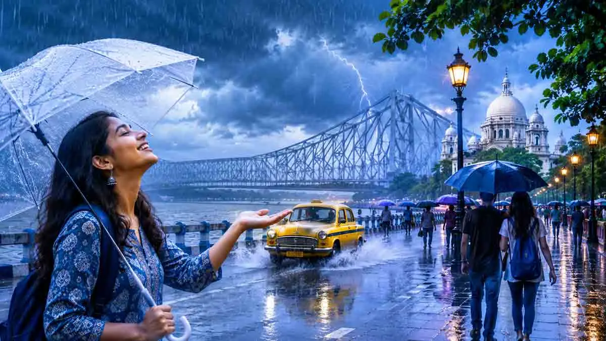 কলকাতায় আগামী বৃহস্পতি-শুক্রবার ভারী বৃষ্টি